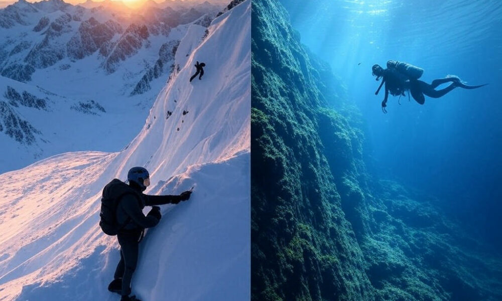 The highest and lowest points on earth trivia nut